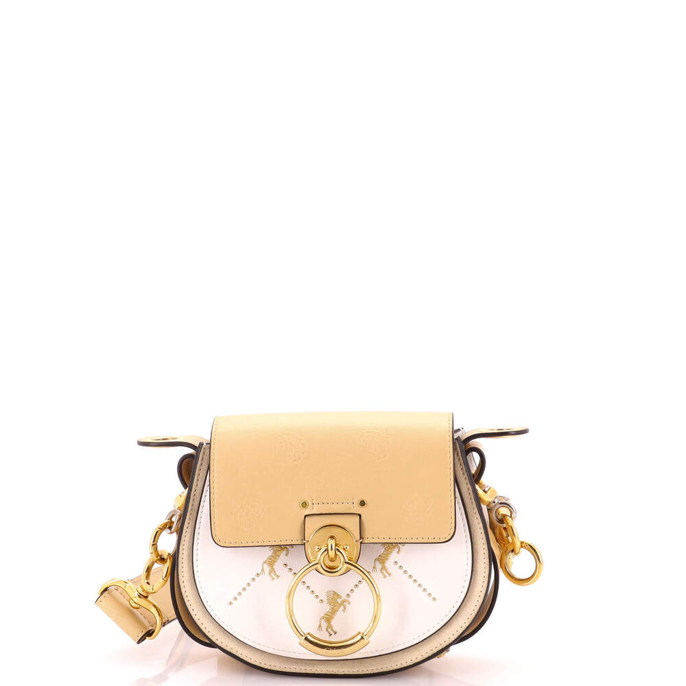 Chloe Small Tess Bag Embroidered Leather